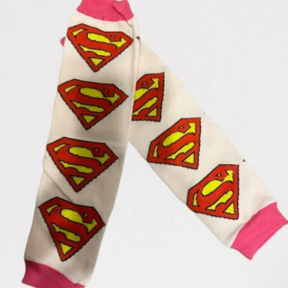 Pink Supergirl Legwarmers (2) LG4130 NWT Boutique